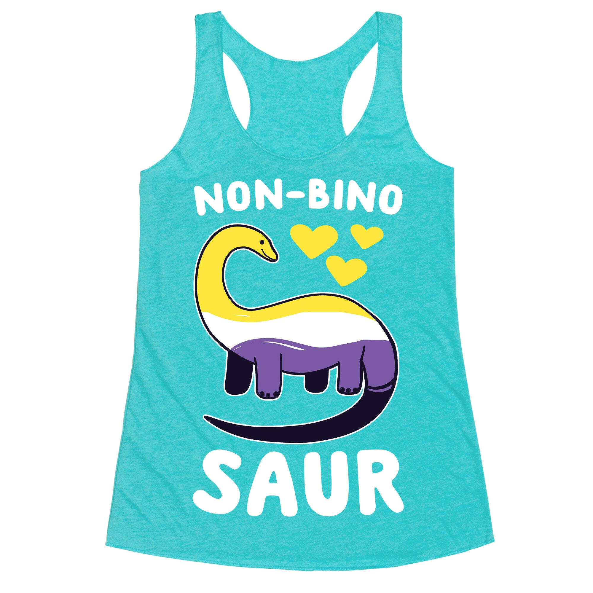 Non-Binosaur Racerback Tank
