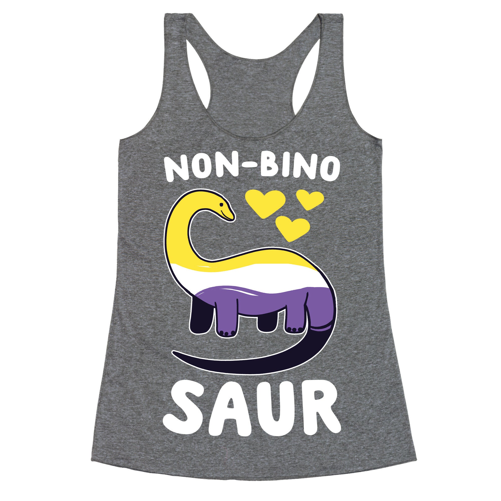 Non-Binosaur Racerback Tank