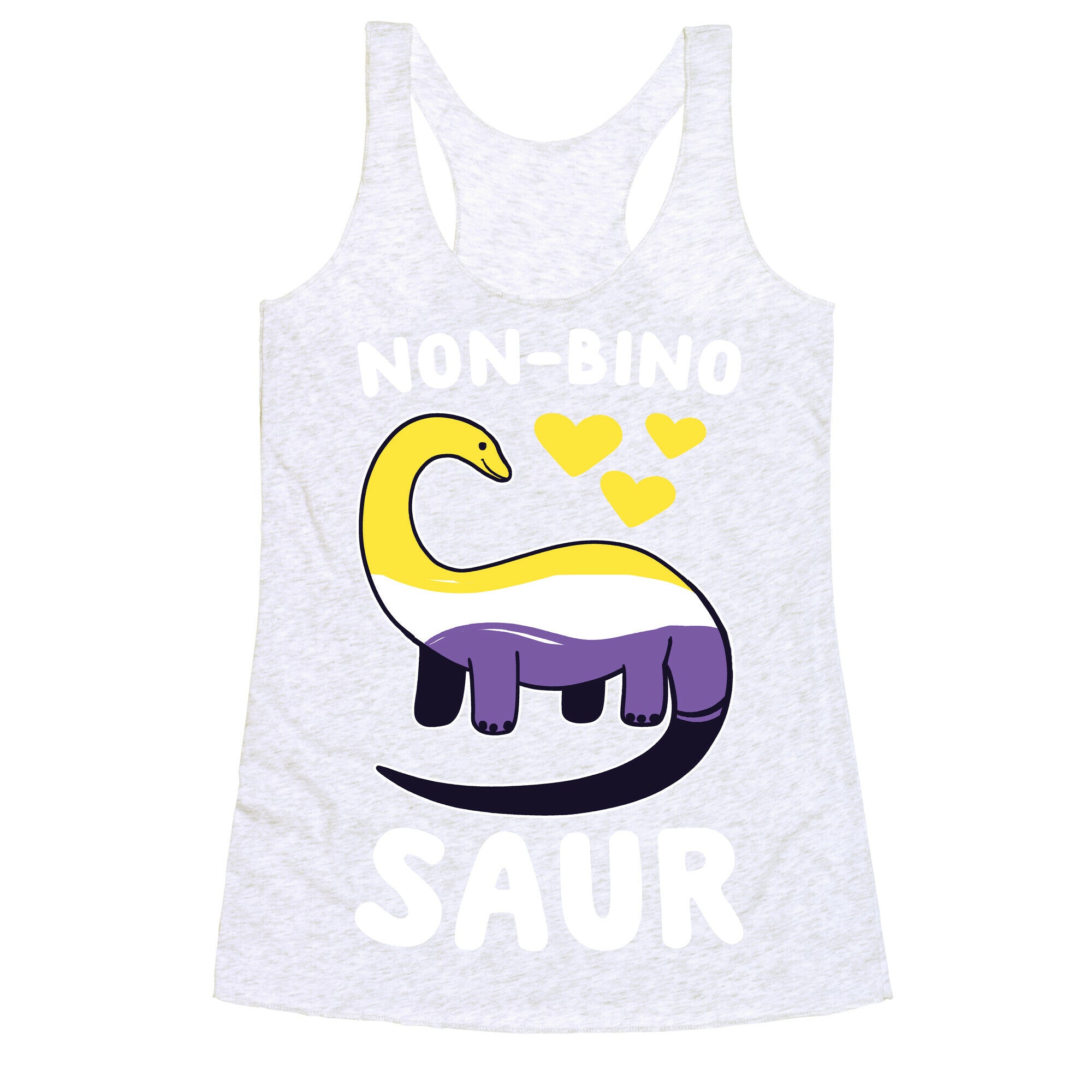 Non-Binosaur Racerback Tank