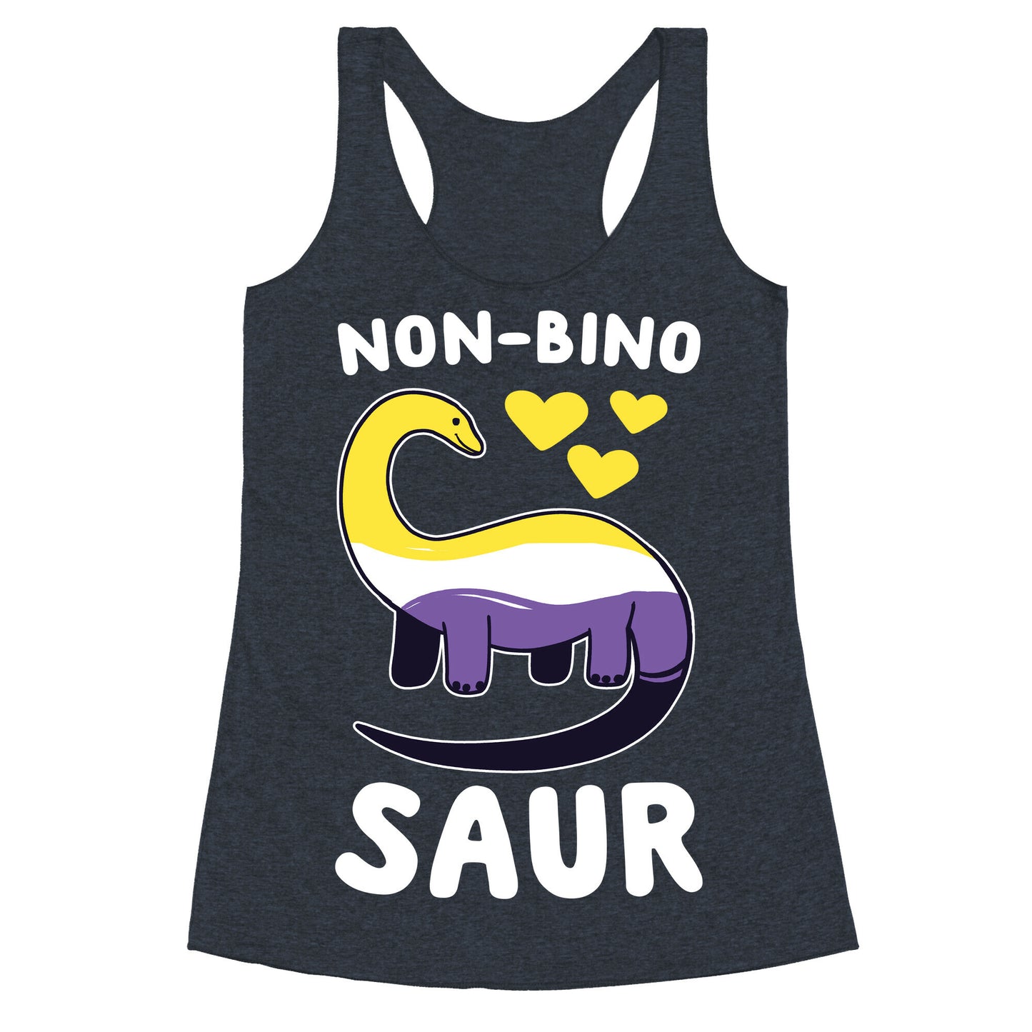 Non-Binosaur Racerback Tank