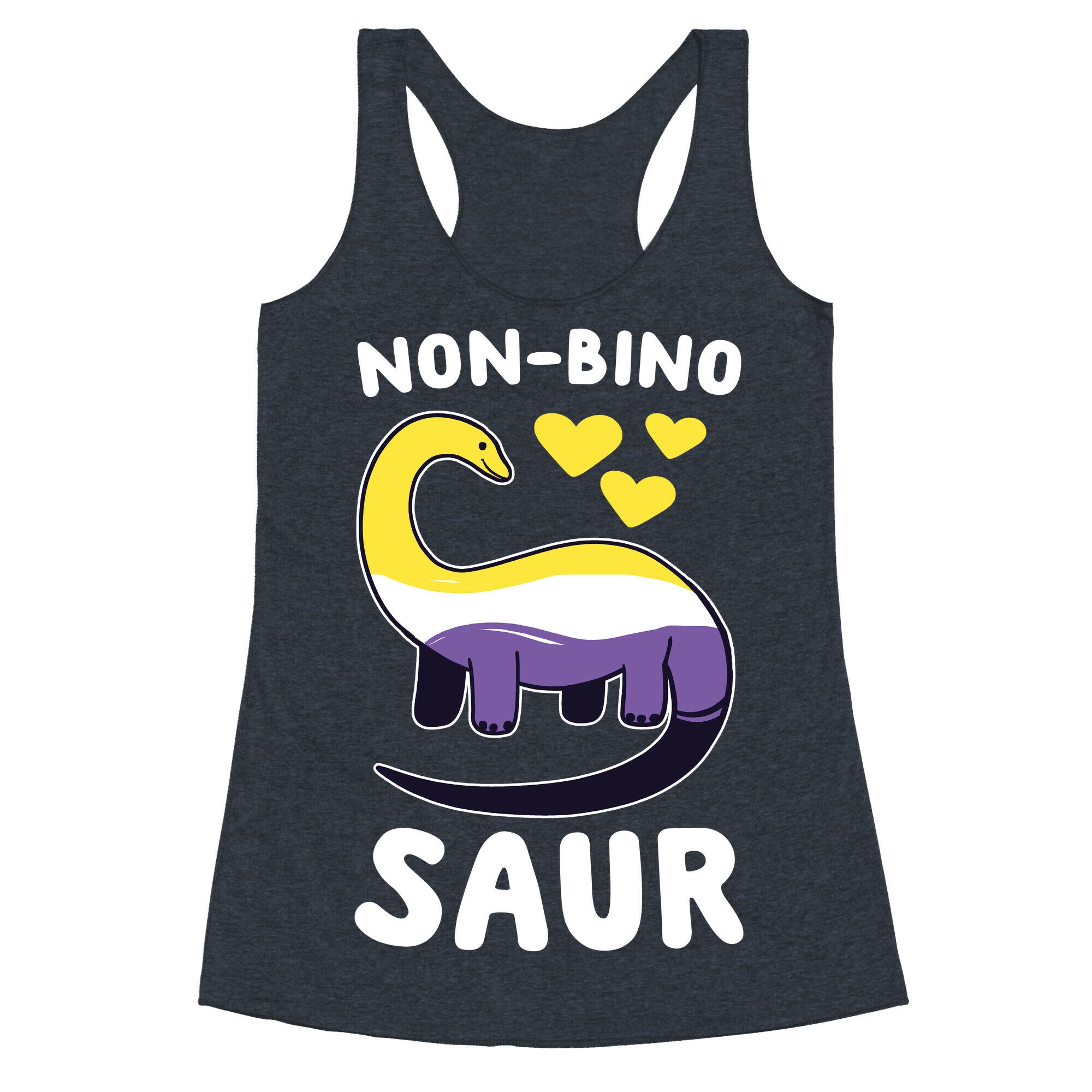 Non-Binosaur Racerback Tank