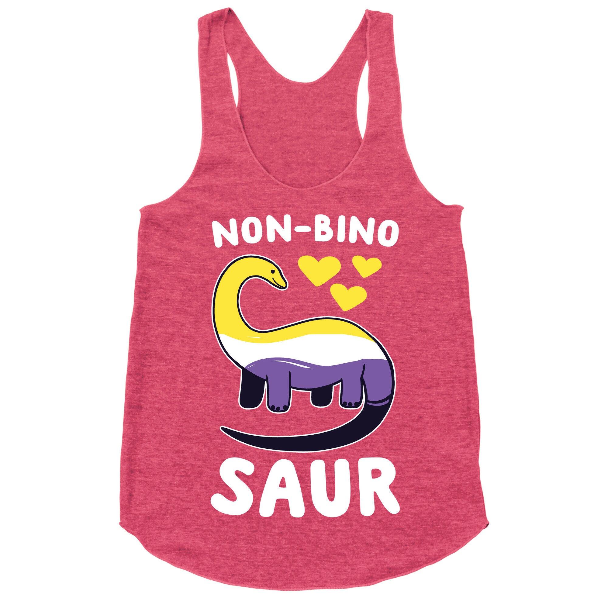 Non-Binosaur Racerback Tank