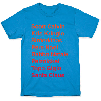 Santa List T-Shirt
