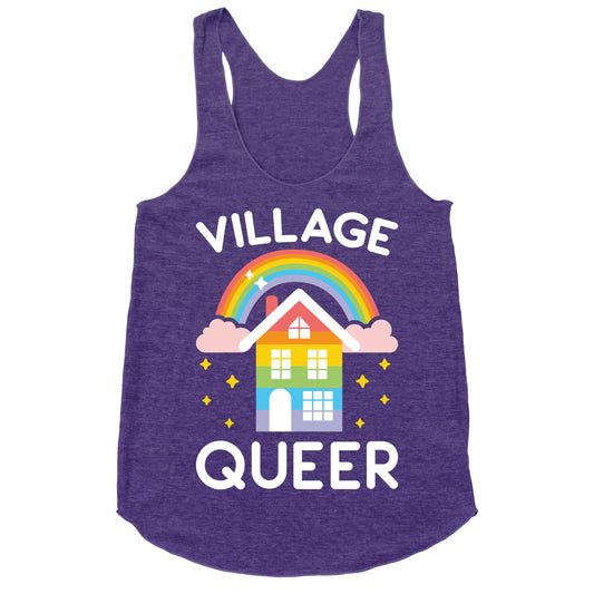 Village Queer Racerback Tank