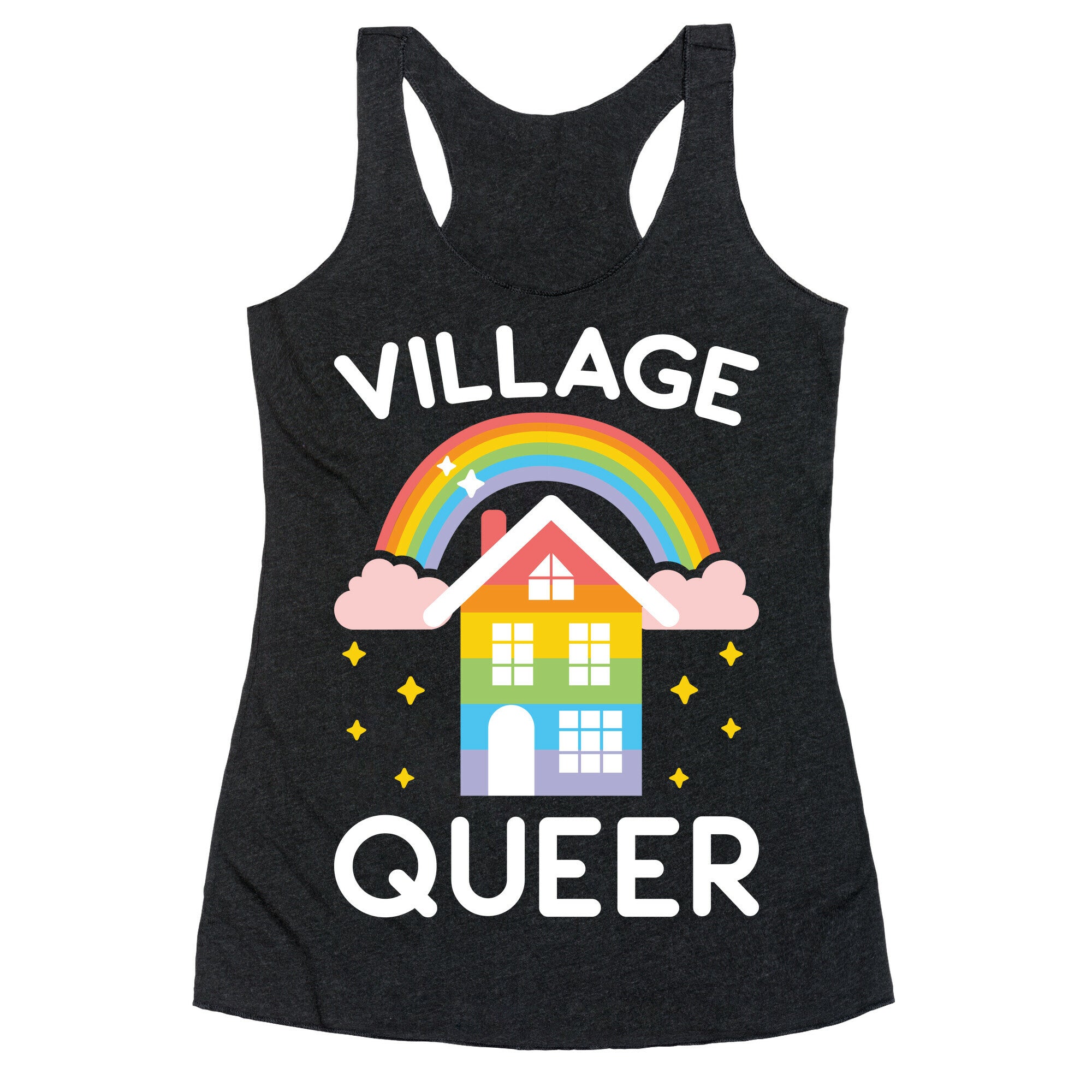 Village Queer Racerback Tank