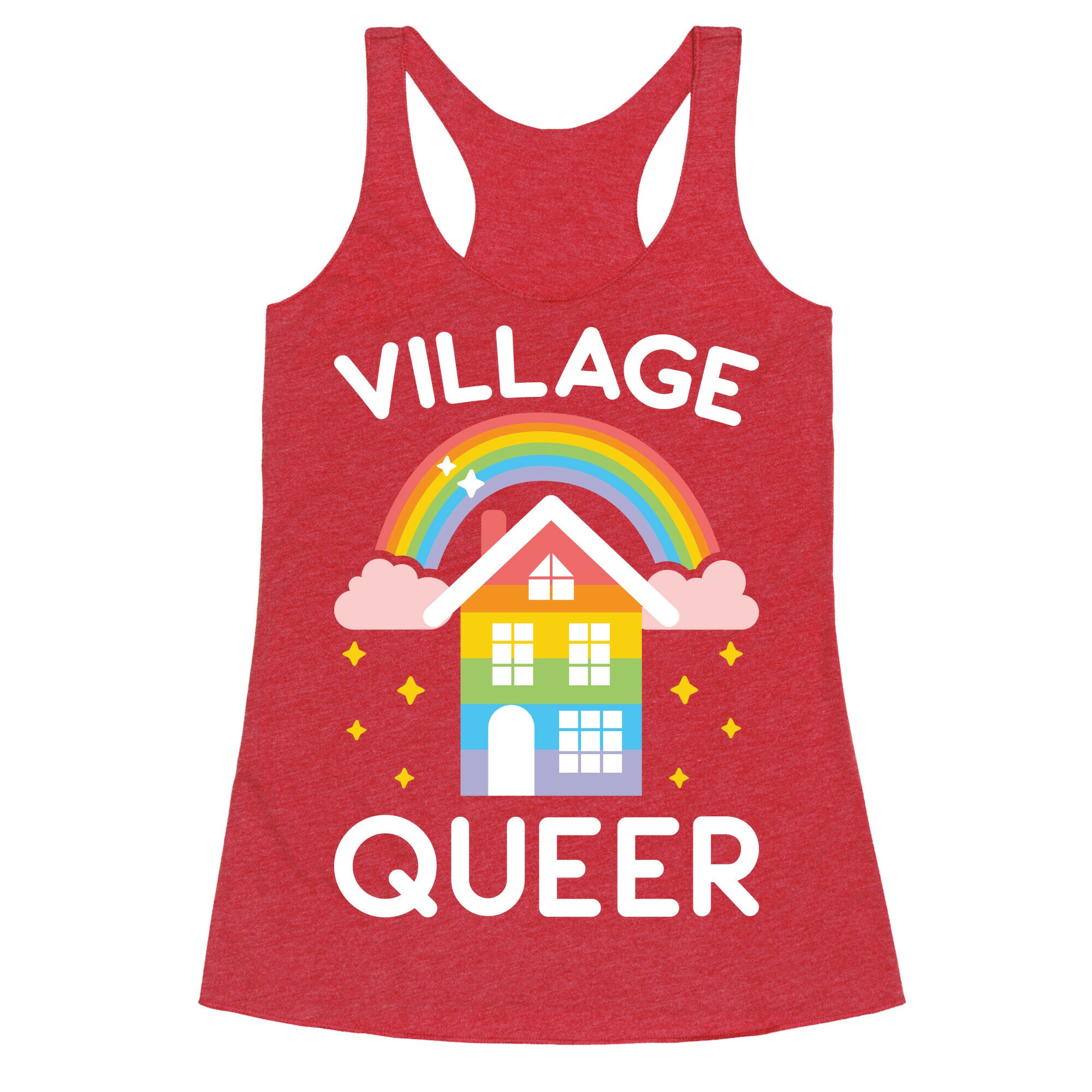 Village Queer Racerback Tank