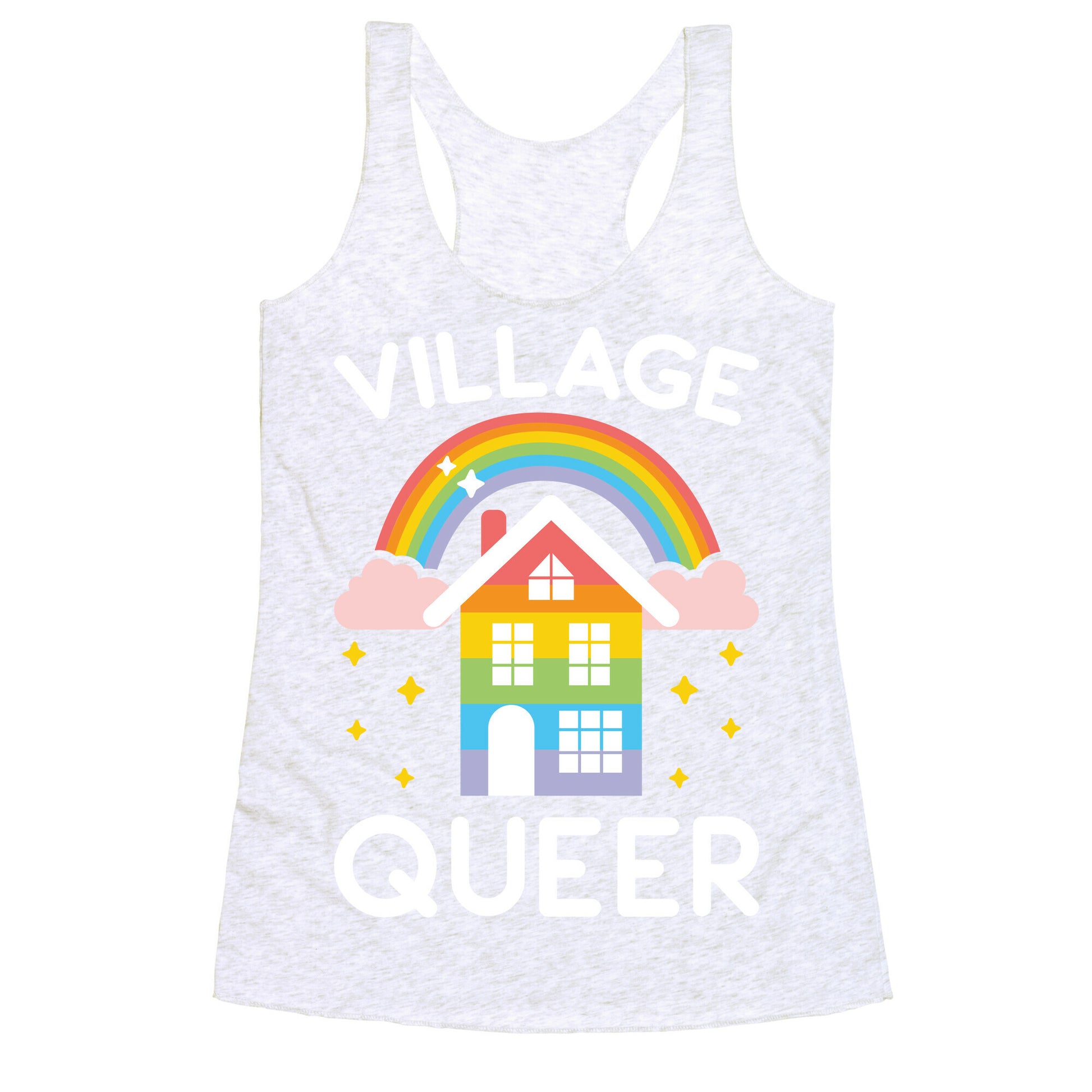 Village Queer Racerback Tank