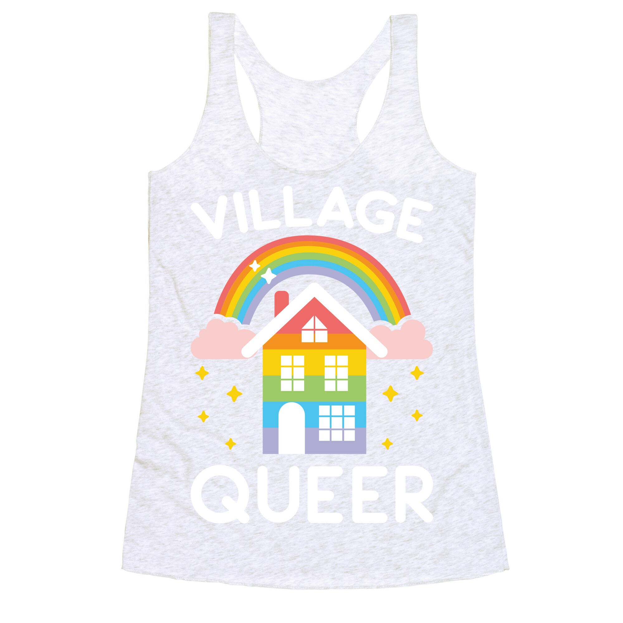 Village Queer Racerback Tank