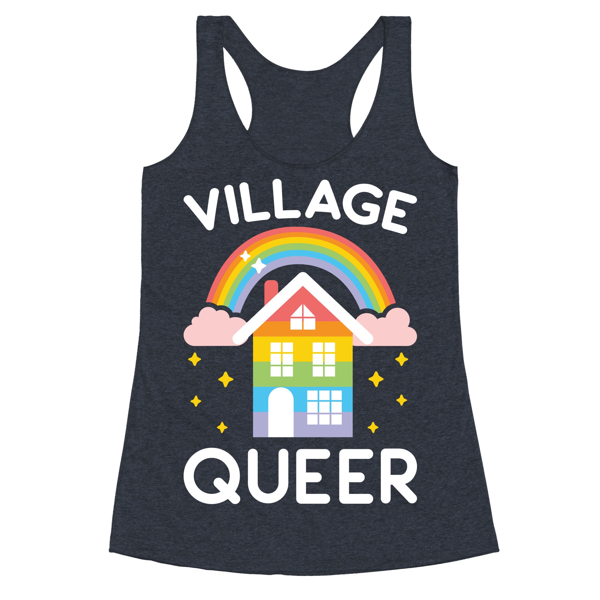 Village Queer Racerback Tank