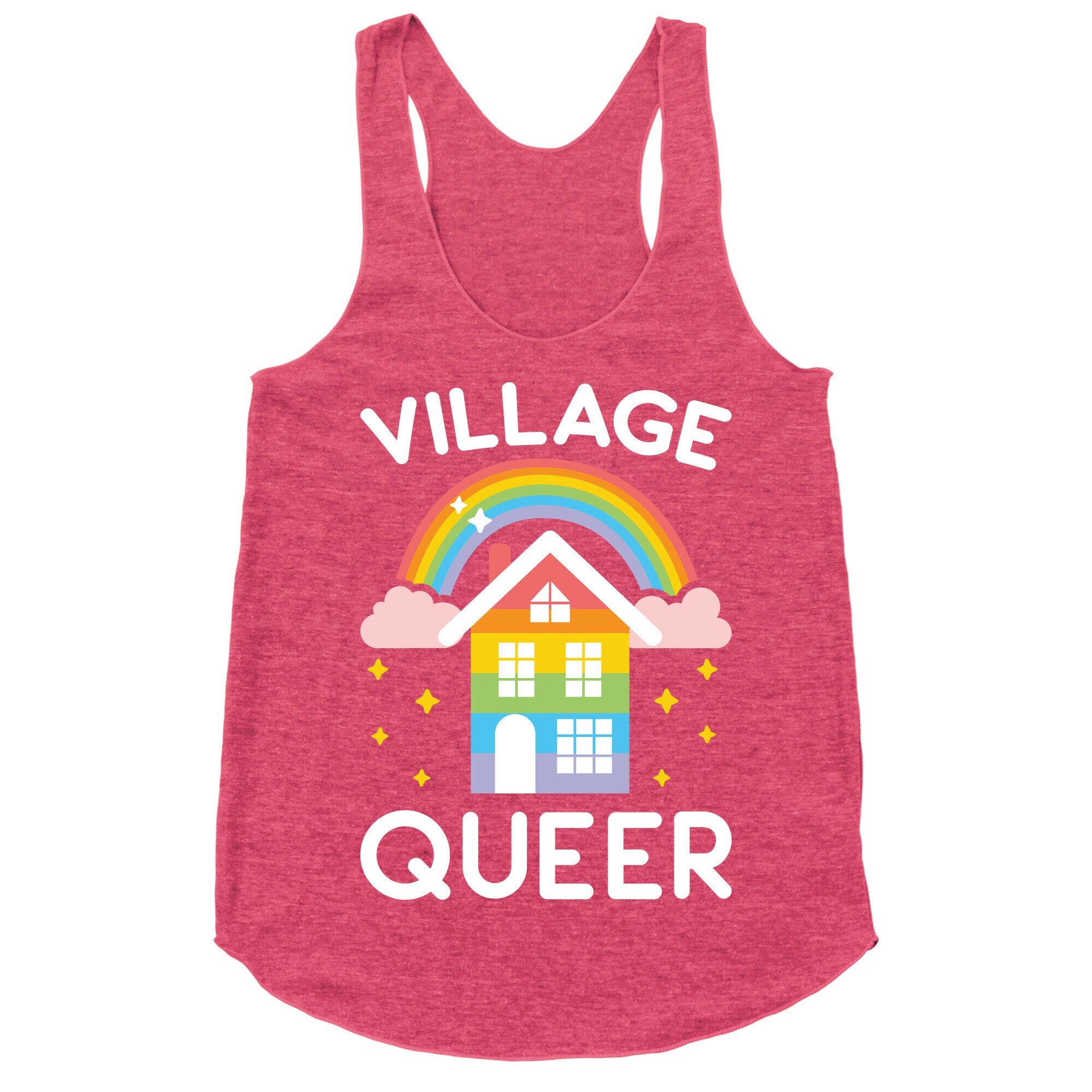 Village Queer Racerback Tank