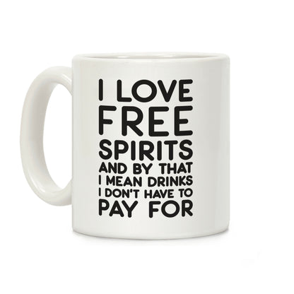 I Love Free Spirits Coffee Mug