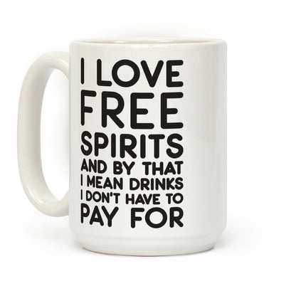 I Love Free Spirits Coffee Mug