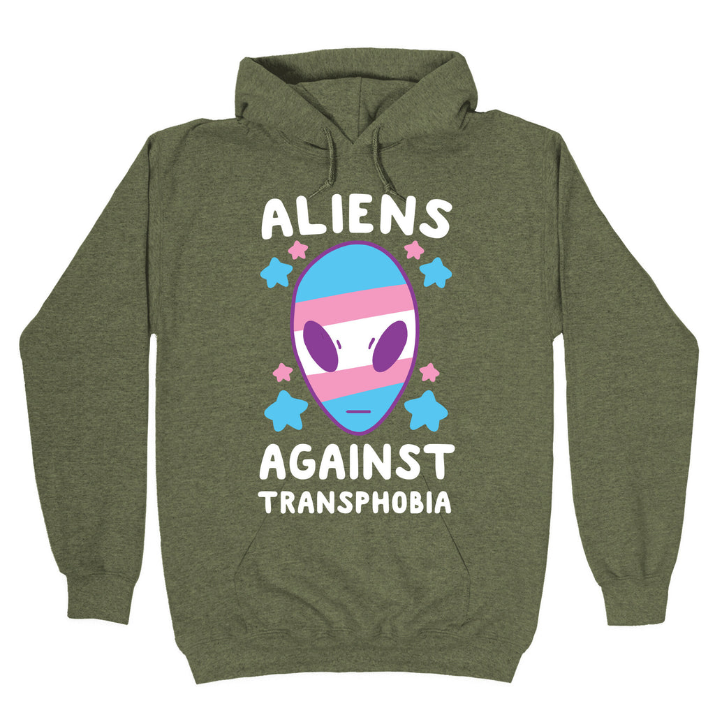 Aliens Against Transphobia Hoodie