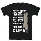 The Climb Raccoon Parody T-Shirt