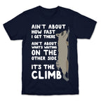 The Climb Raccoon Parody T-Shirt