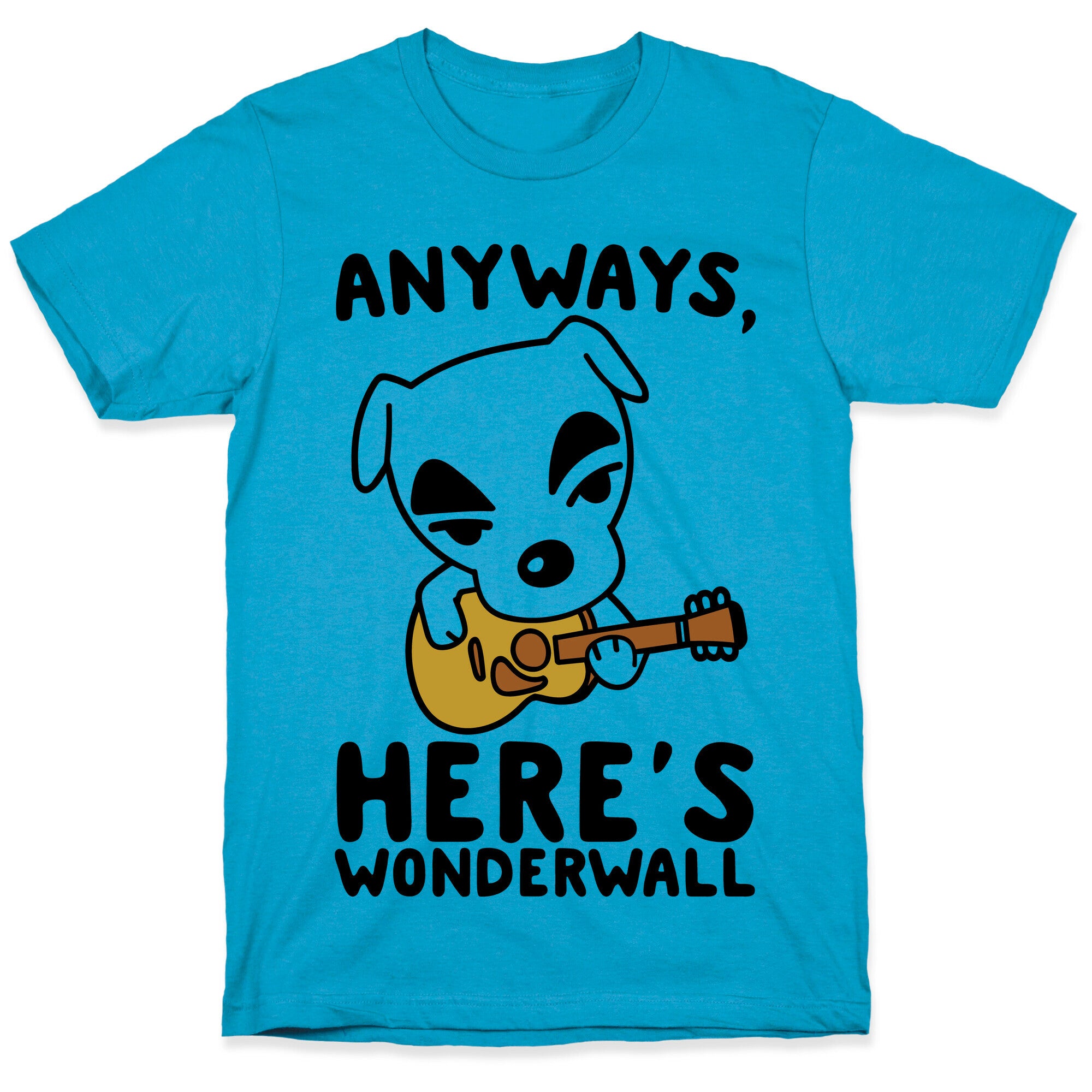 Anyways Here's Wonderwall Parody Unisex Triblend Tee