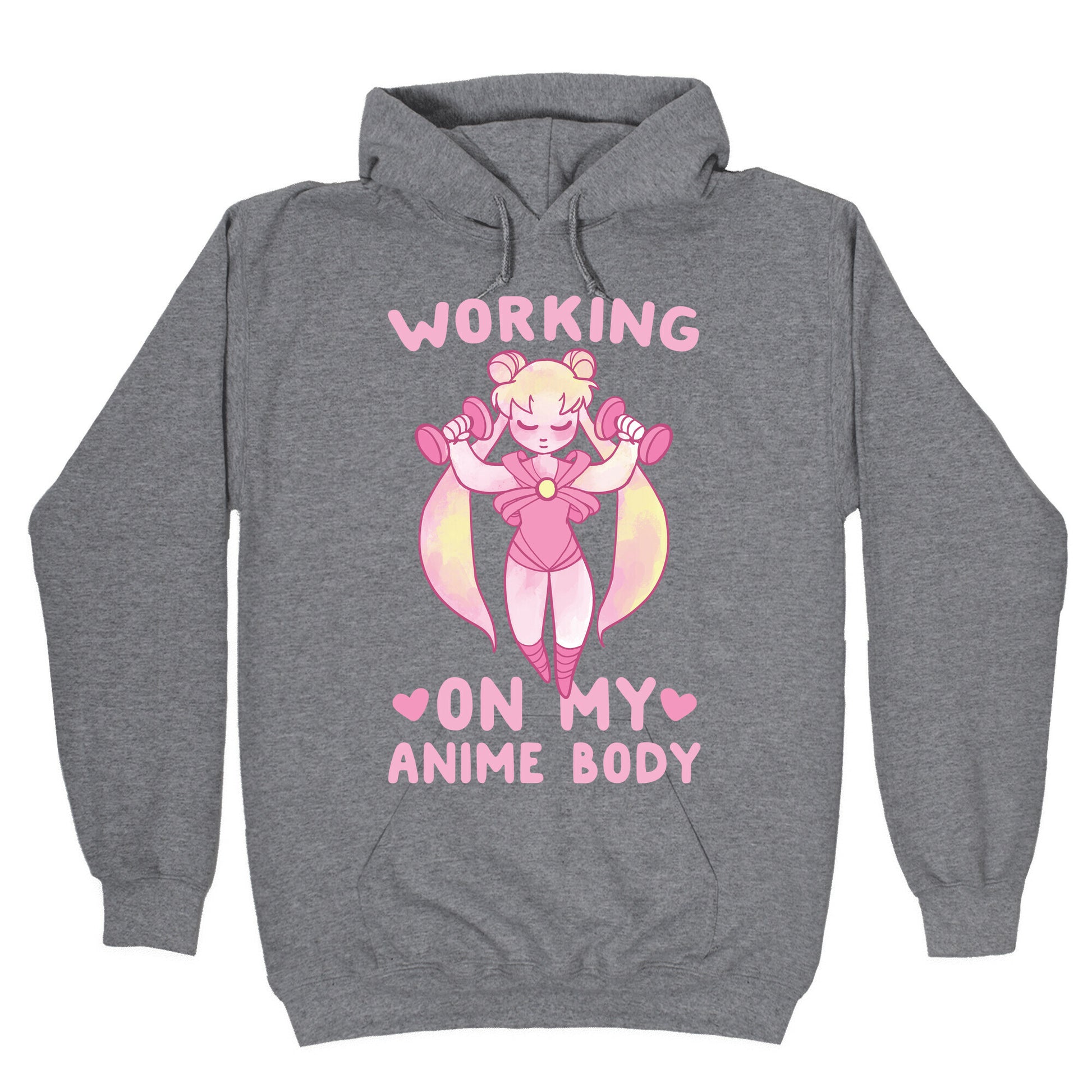 Working on my Anime Body Hoodie