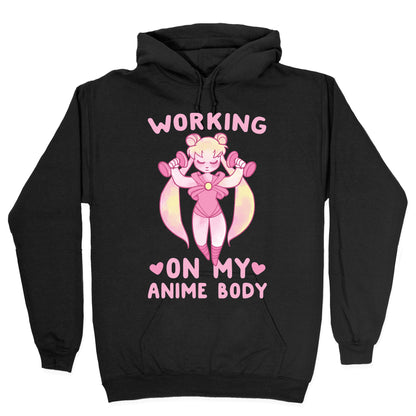 Working on my Anime Body Hoodie