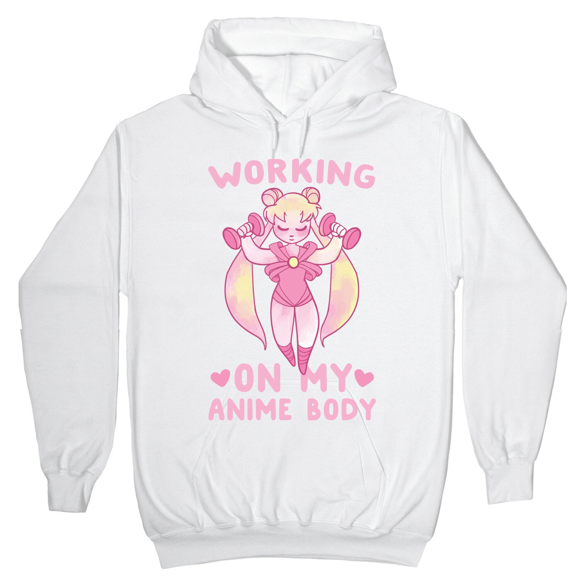 Working on my Anime Body Hoodie