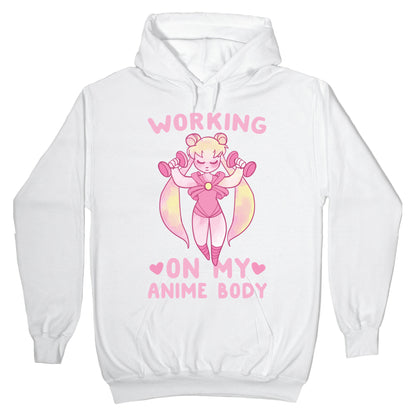 Working on my Anime Body Hoodie