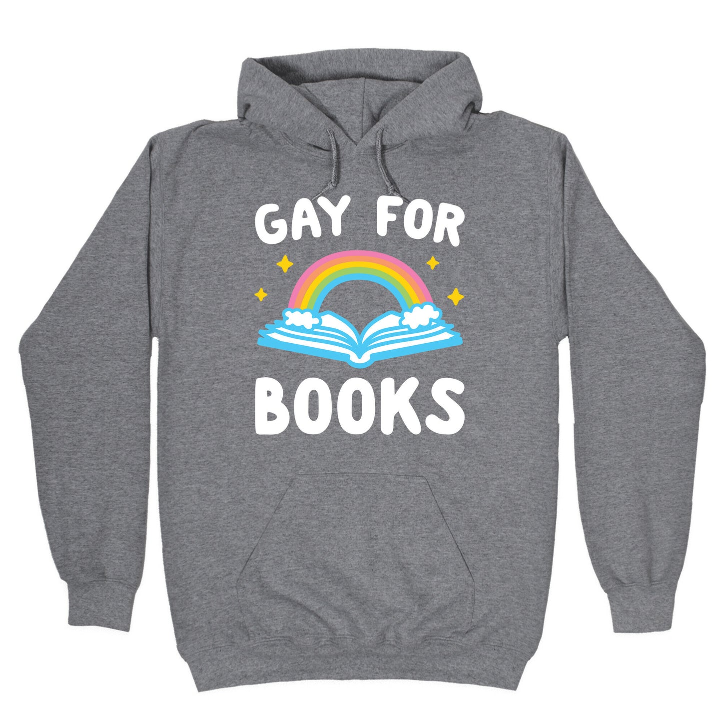 Gay For Books Hoodie