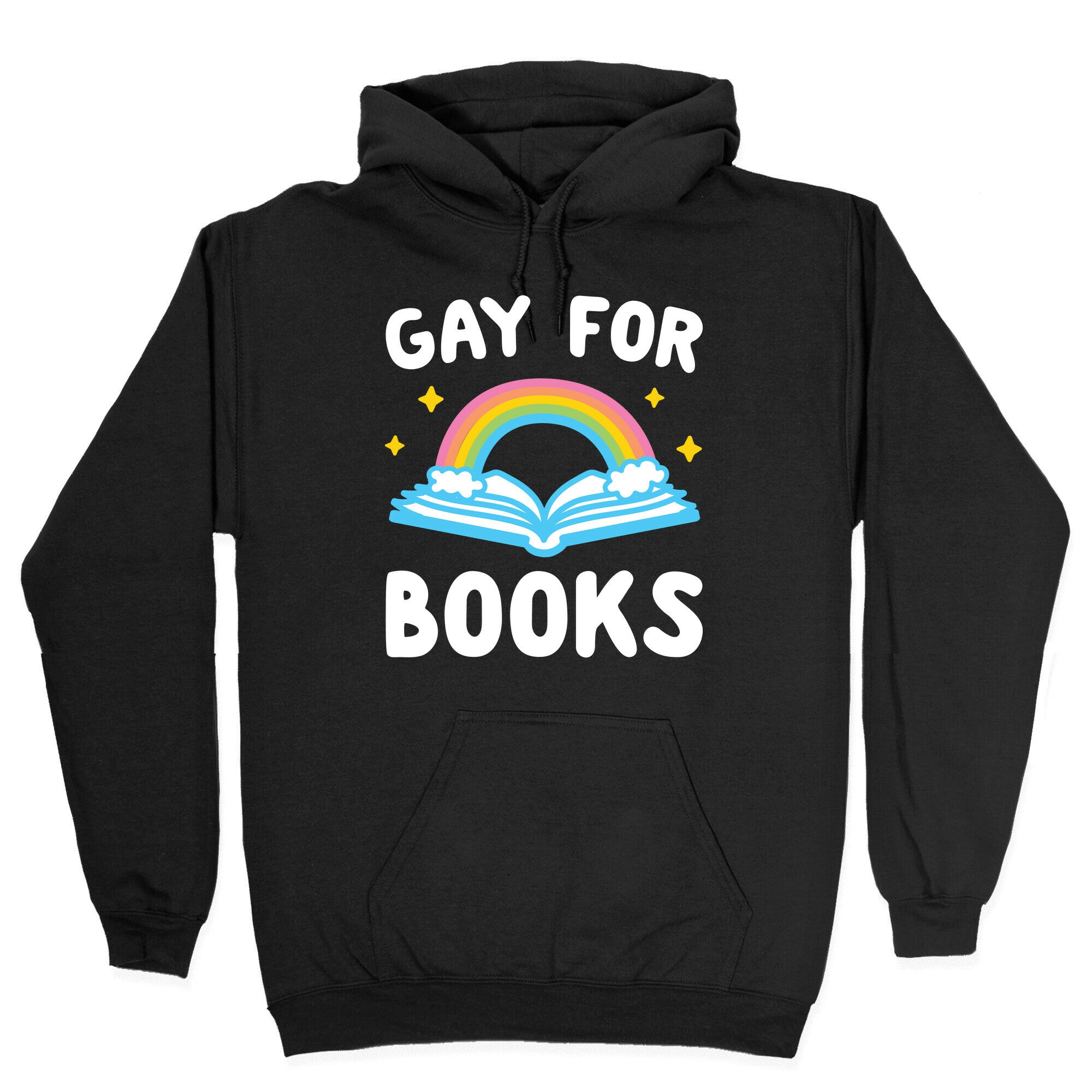 Gay For Books Hoodie