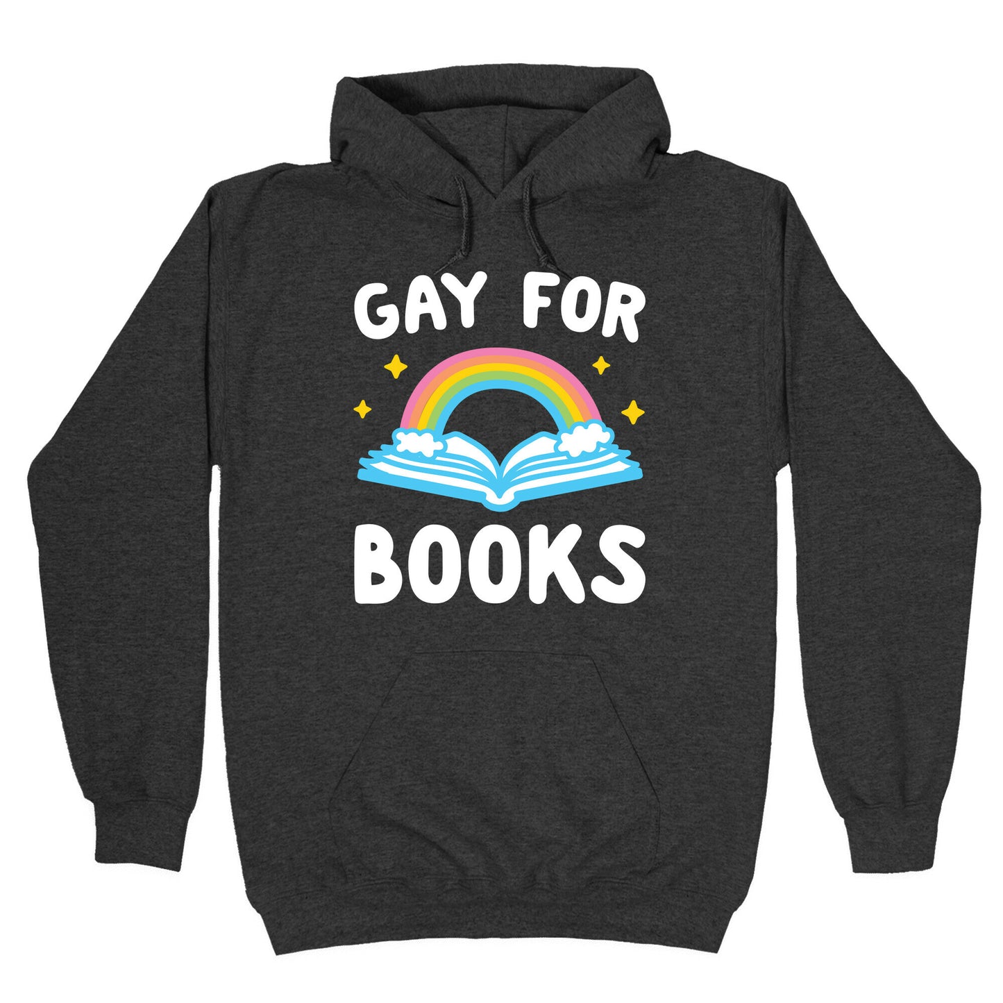Gay For Books Hoodie