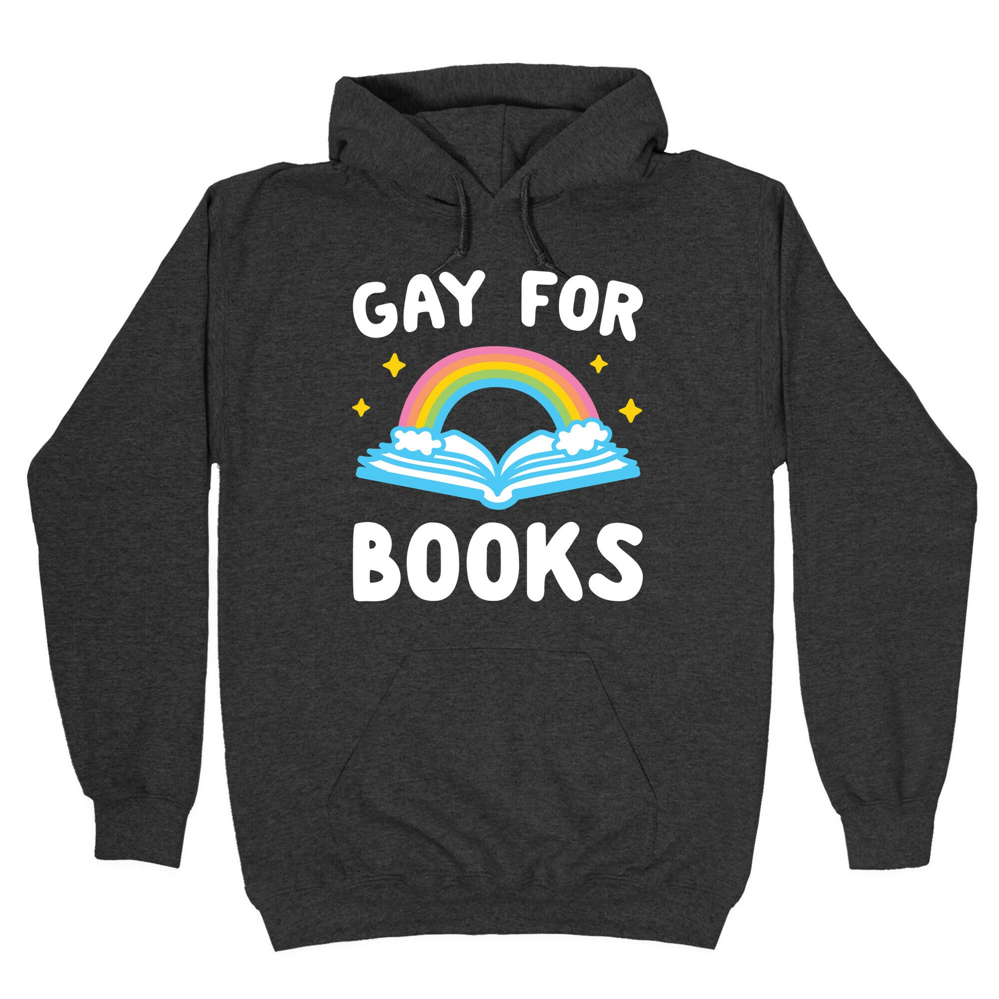 Gay For Books Hoodie