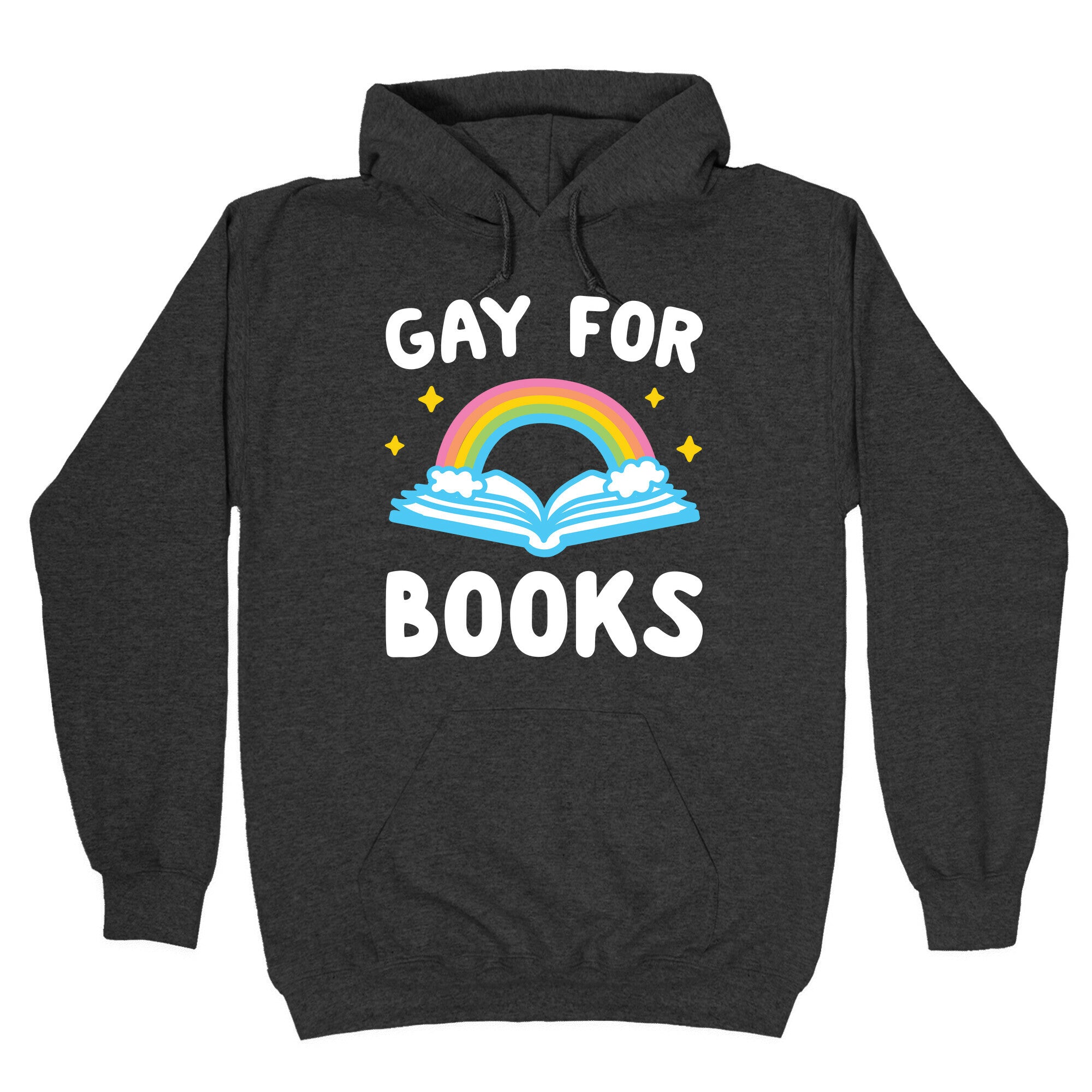 Gay For Books Hoodie