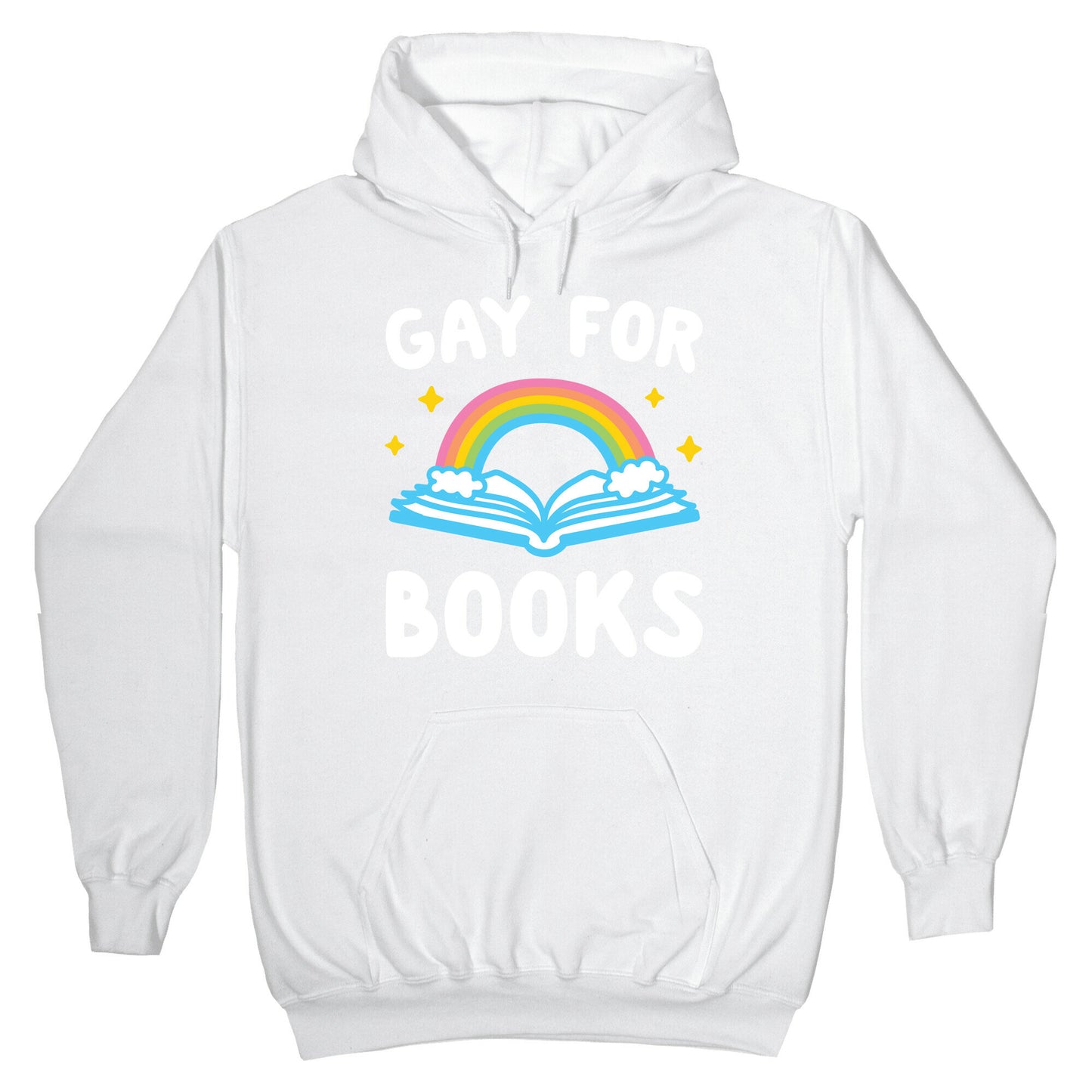Gay For Books Hoodie