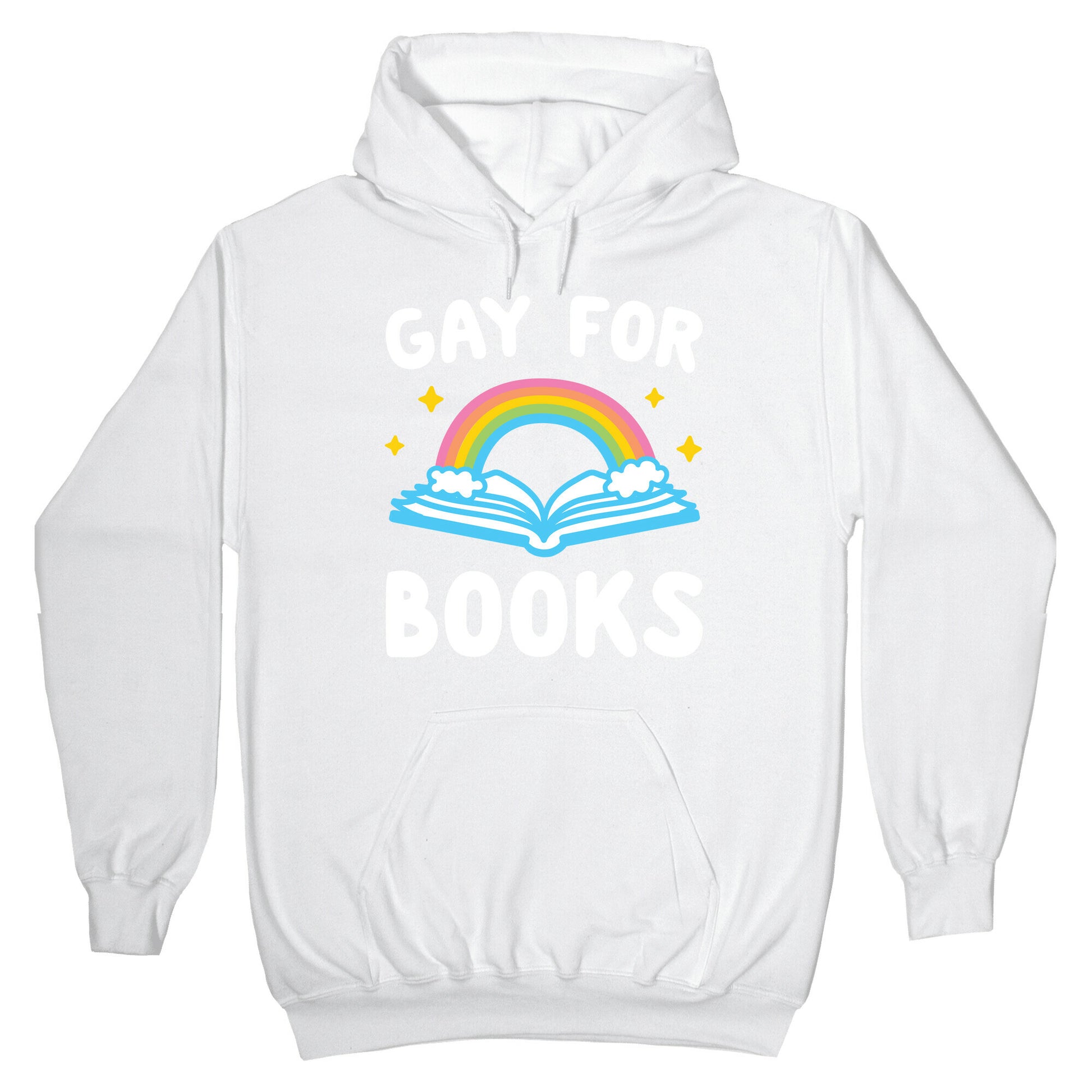 Gay For Books Hoodie