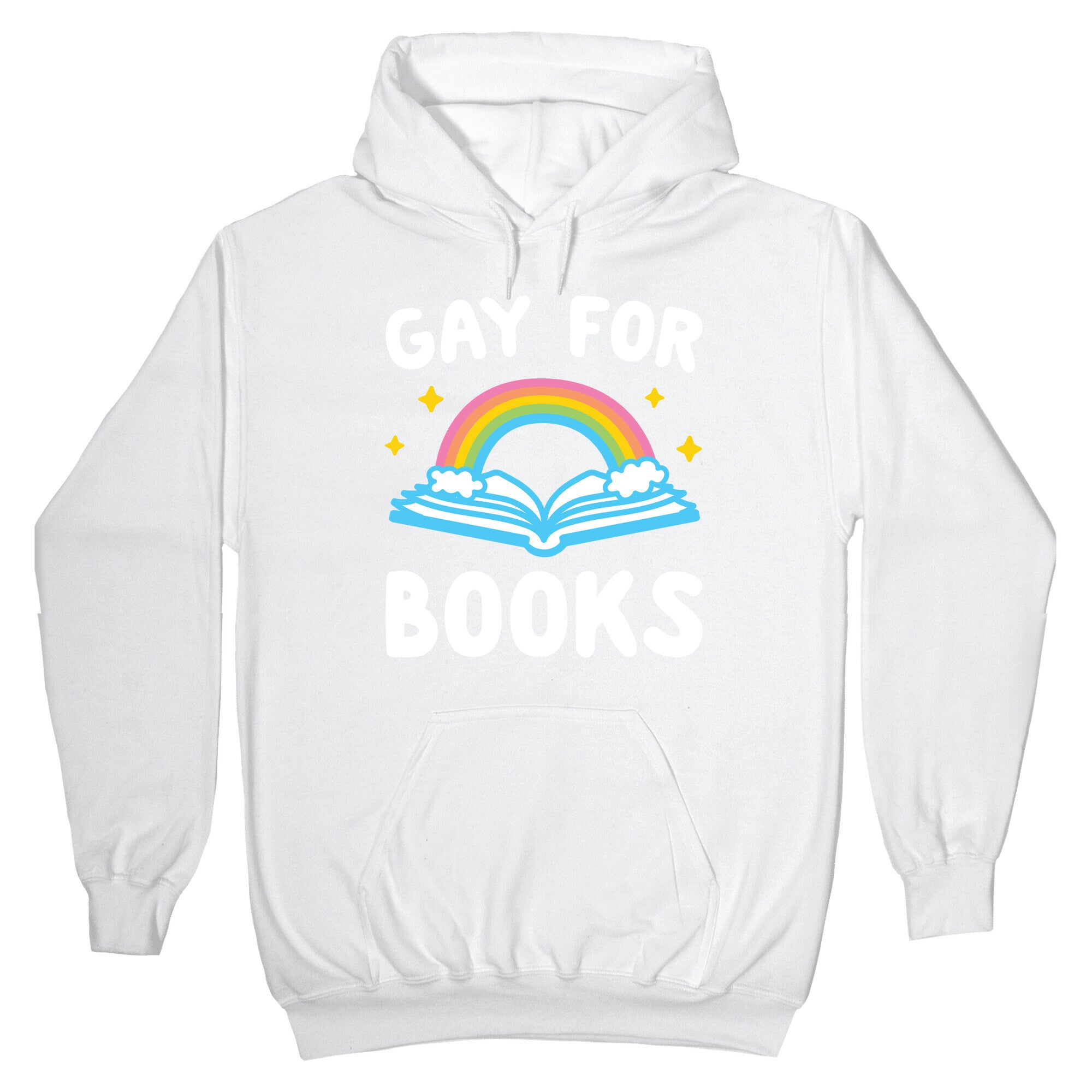 Gay For Books Hoodie