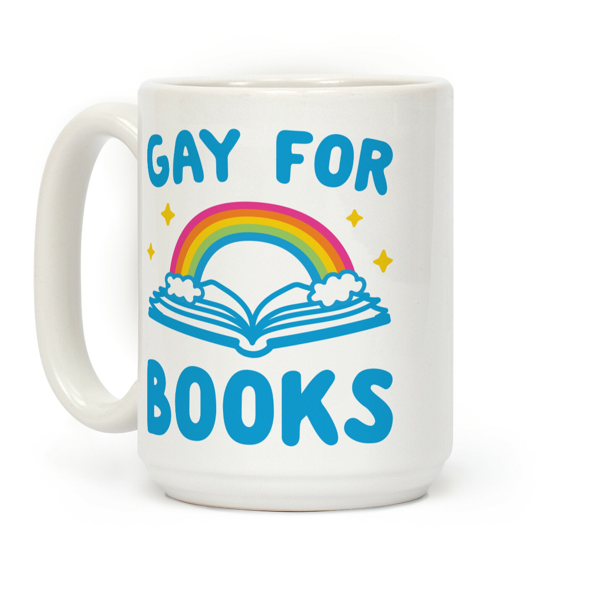 Gay For Books Coffee Mug