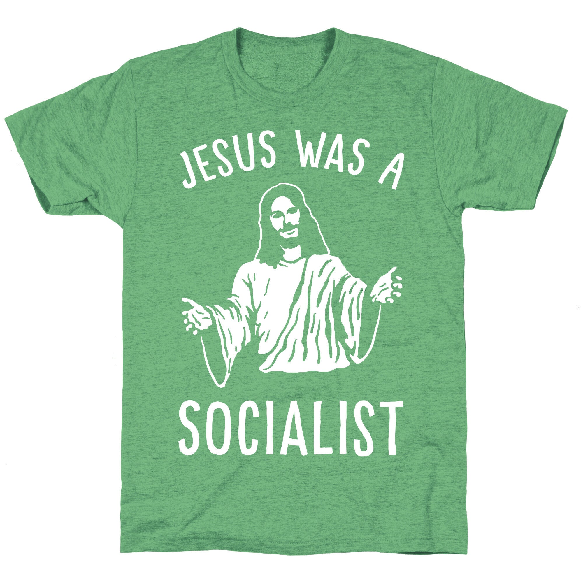 Jesus Was A Socialist Unisex Triblend Tee