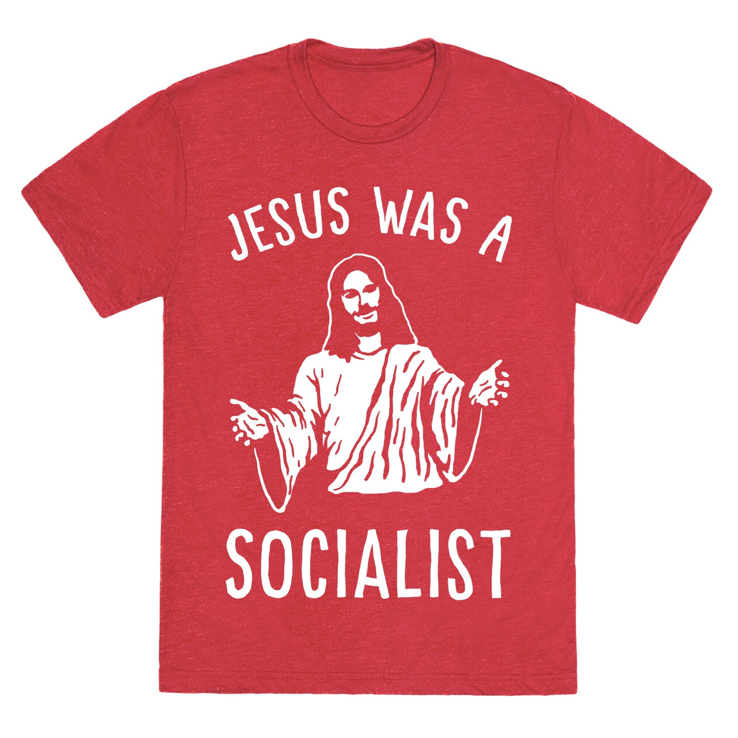 Jesus Was A Socialist Unisex Triblend Tee