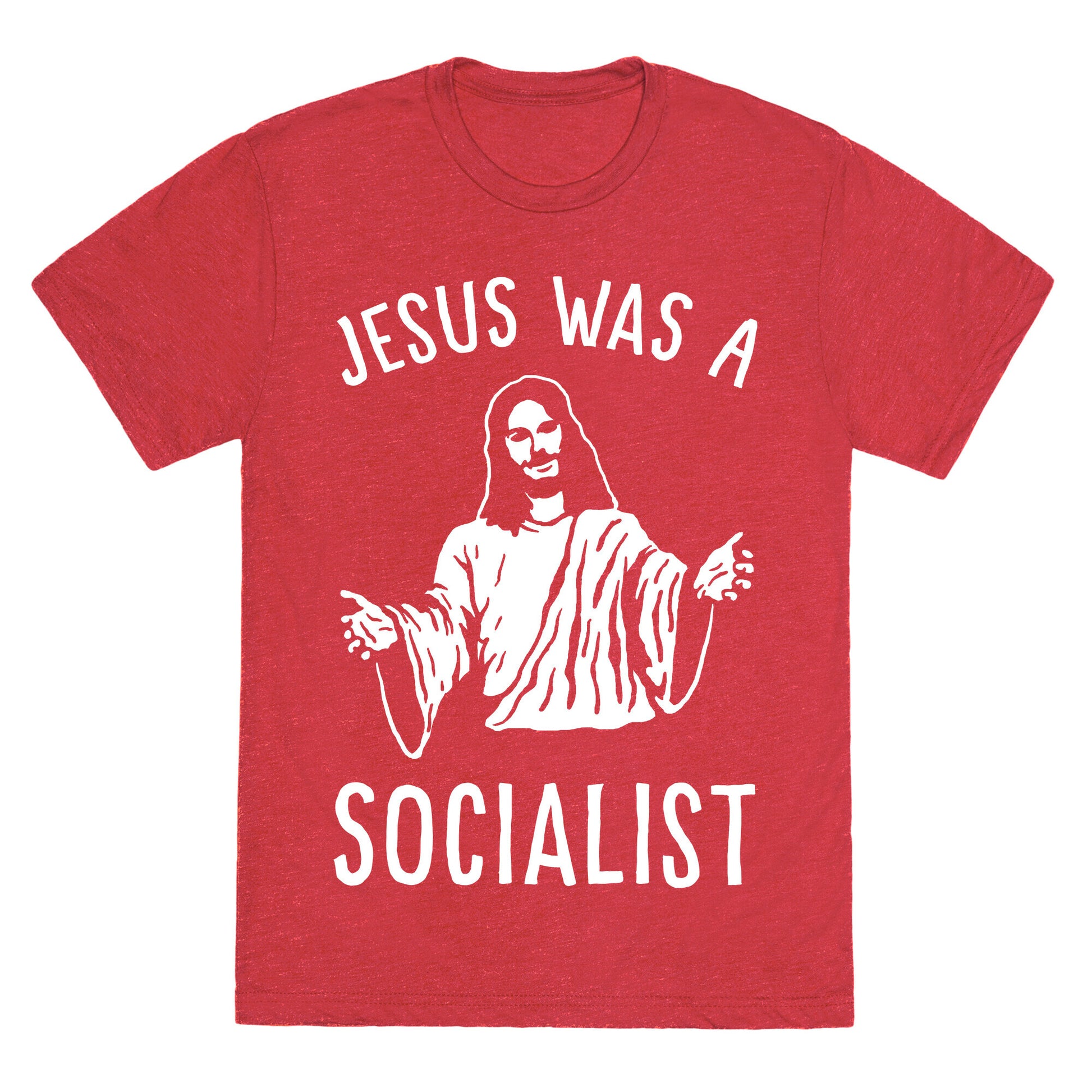 Jesus Was A Socialist Unisex Triblend Tee
