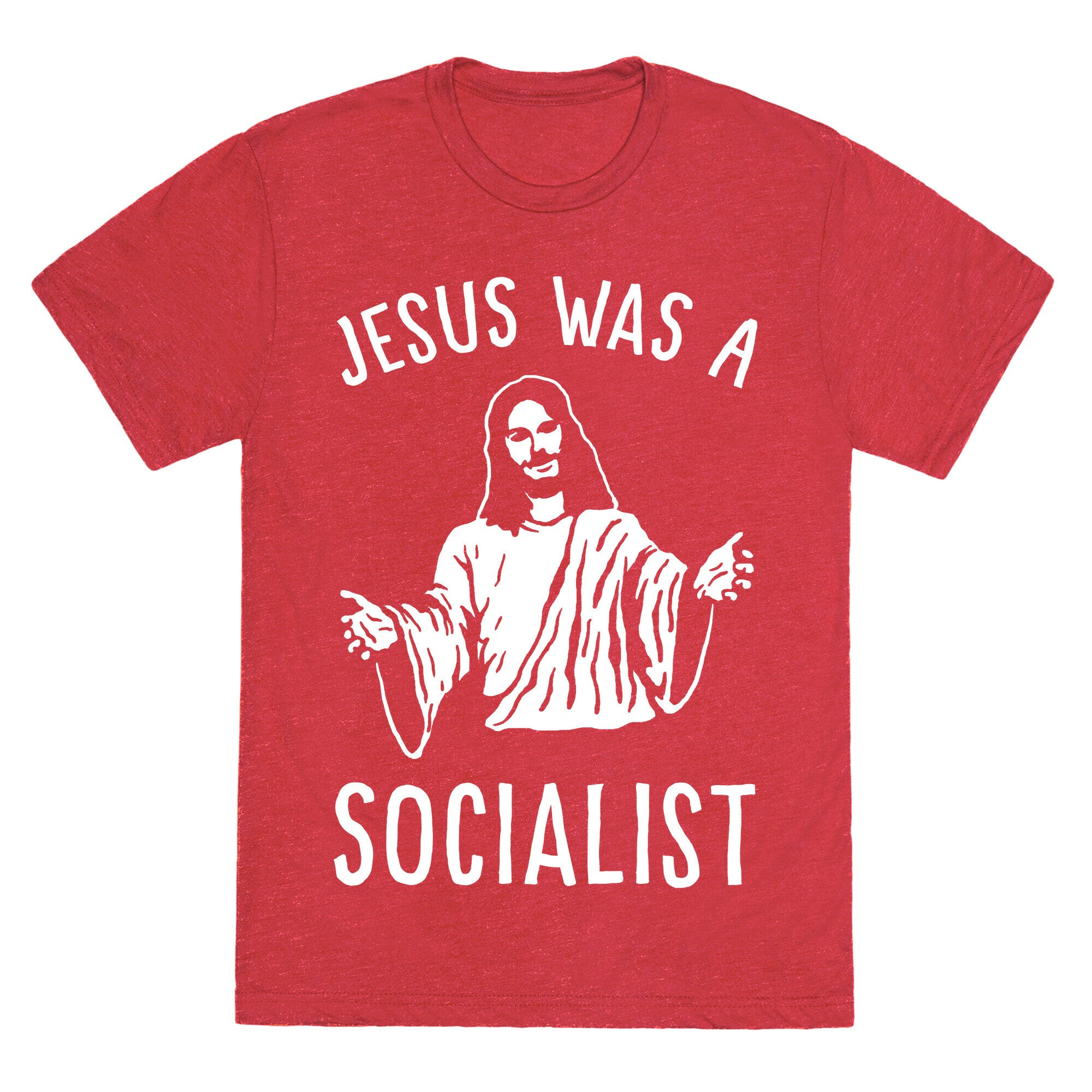Jesus Was A Socialist Unisex Triblend Tee