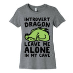 Introvert Dragon  Women's Cotton Tee
