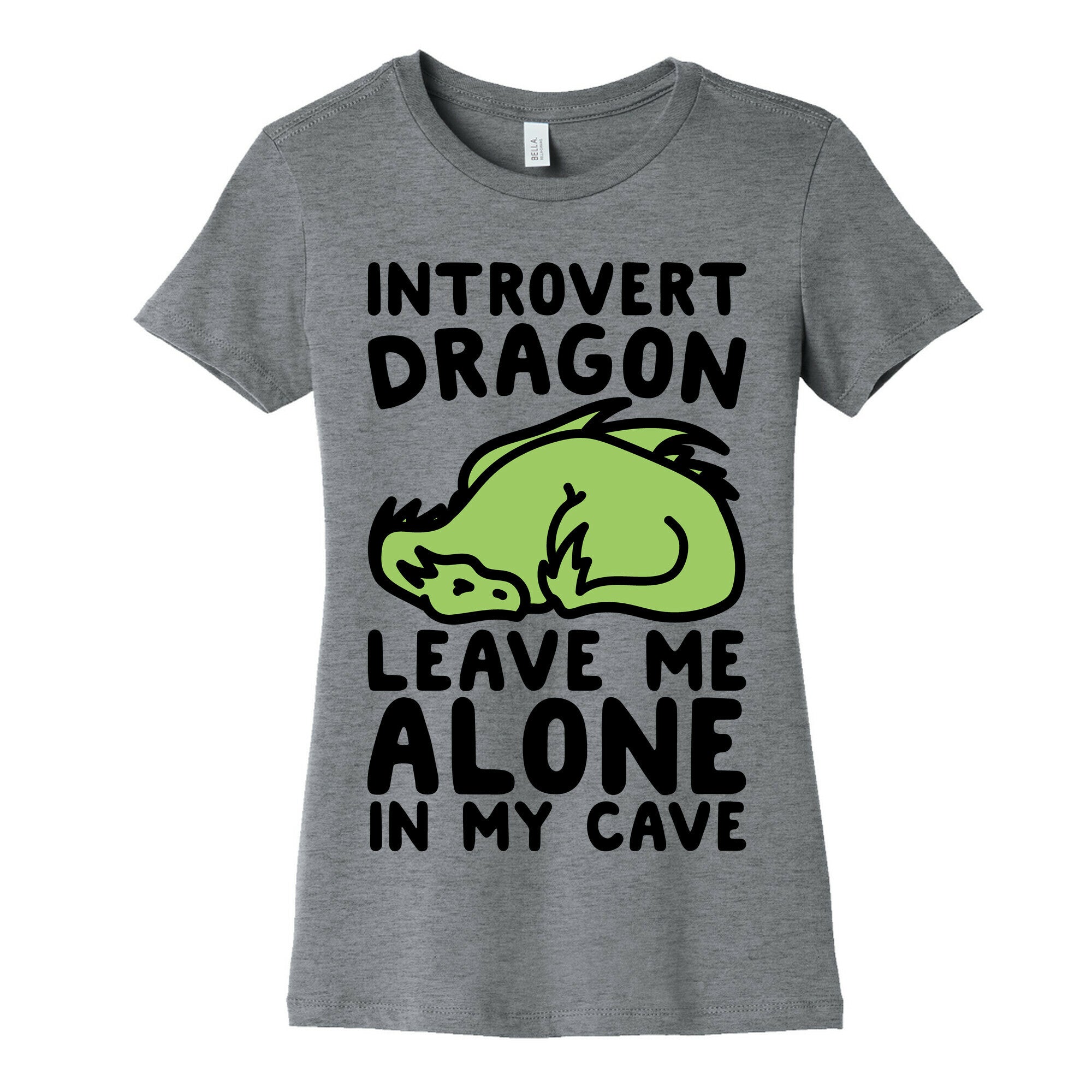 Introvert Dragon  Women's Cotton Tee