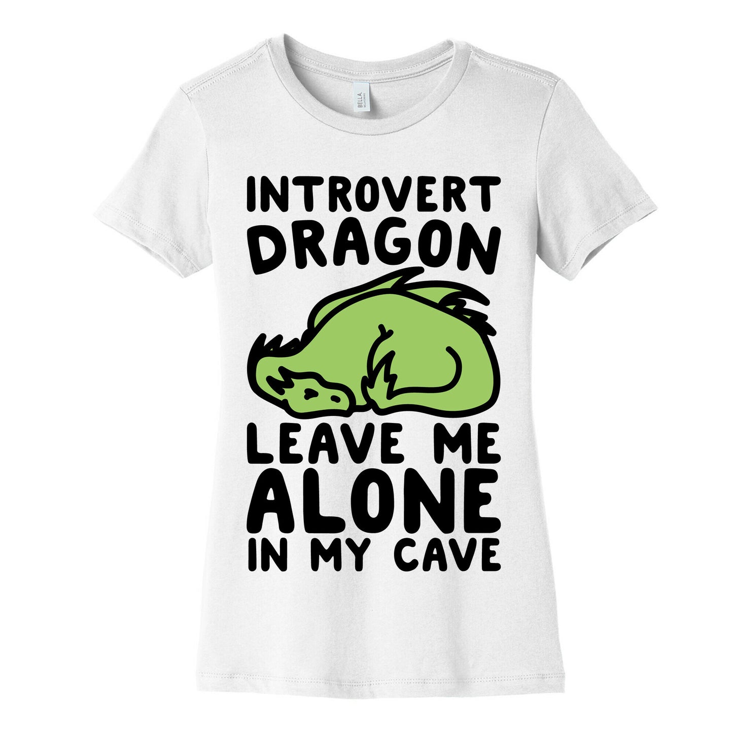 Introvert Dragon  Women's Cotton Tee