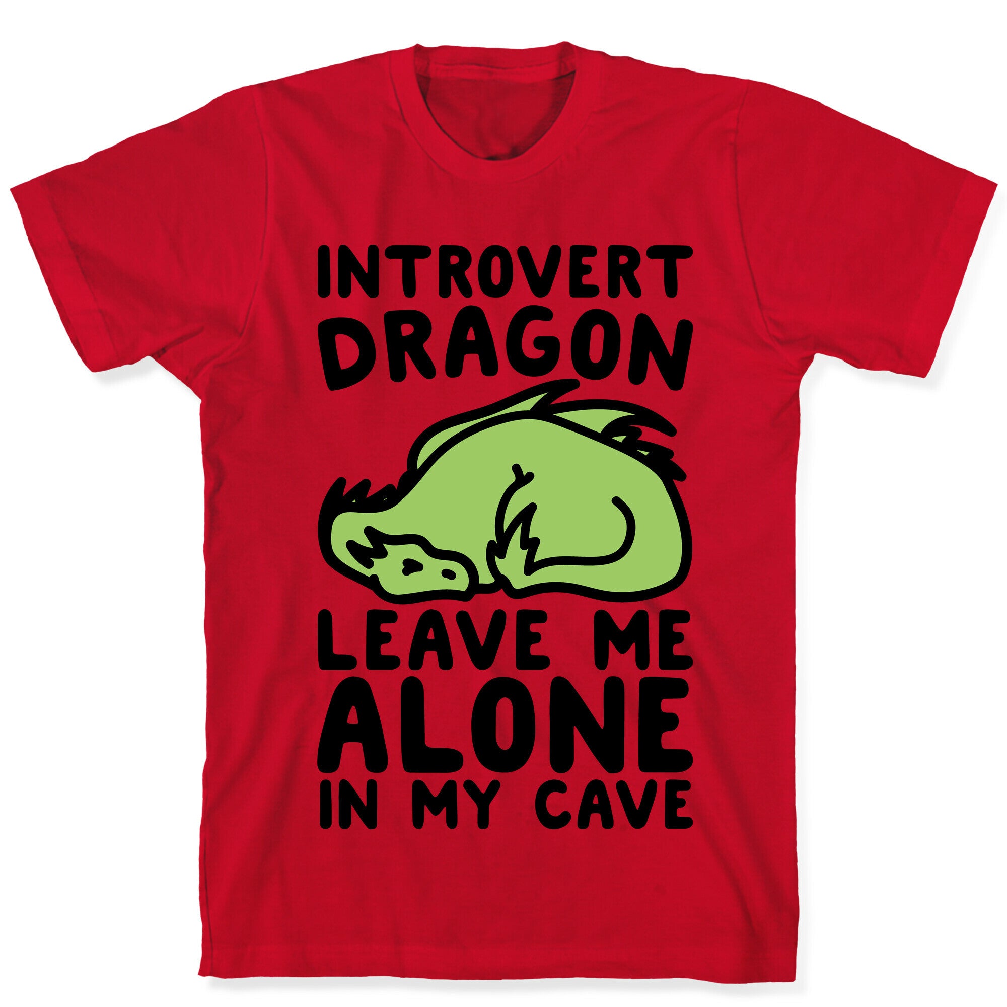 Introvert Dragon  T-Shirt