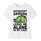 Introvert Dragon  Women's Cotton Tee