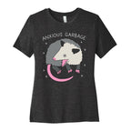 Anxious Garbage Opossum Women's Cotton Tee