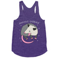 Anxious Garbage Opossum Racerback Tank