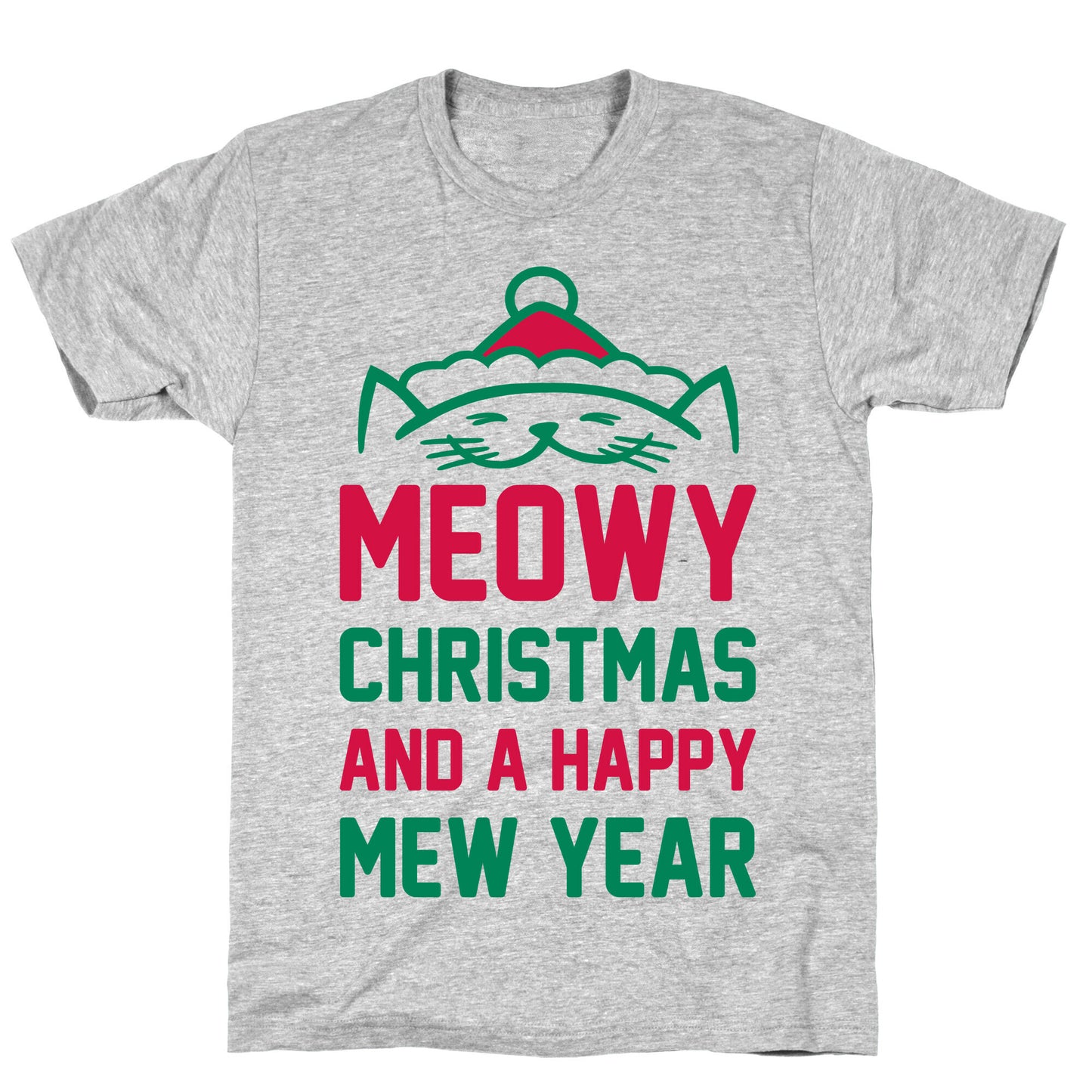 Meowy Christmas T-Shirt