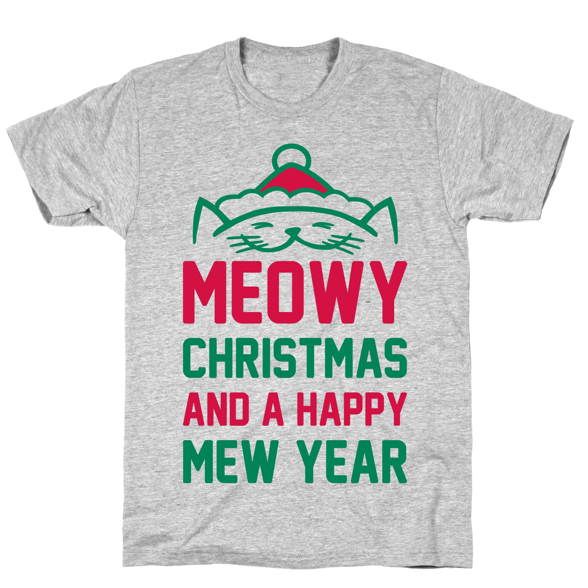 Meowy Christmas T-Shirt