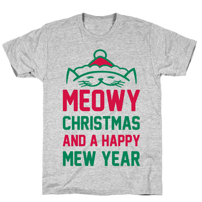 Meowy Christmas T-Shirt