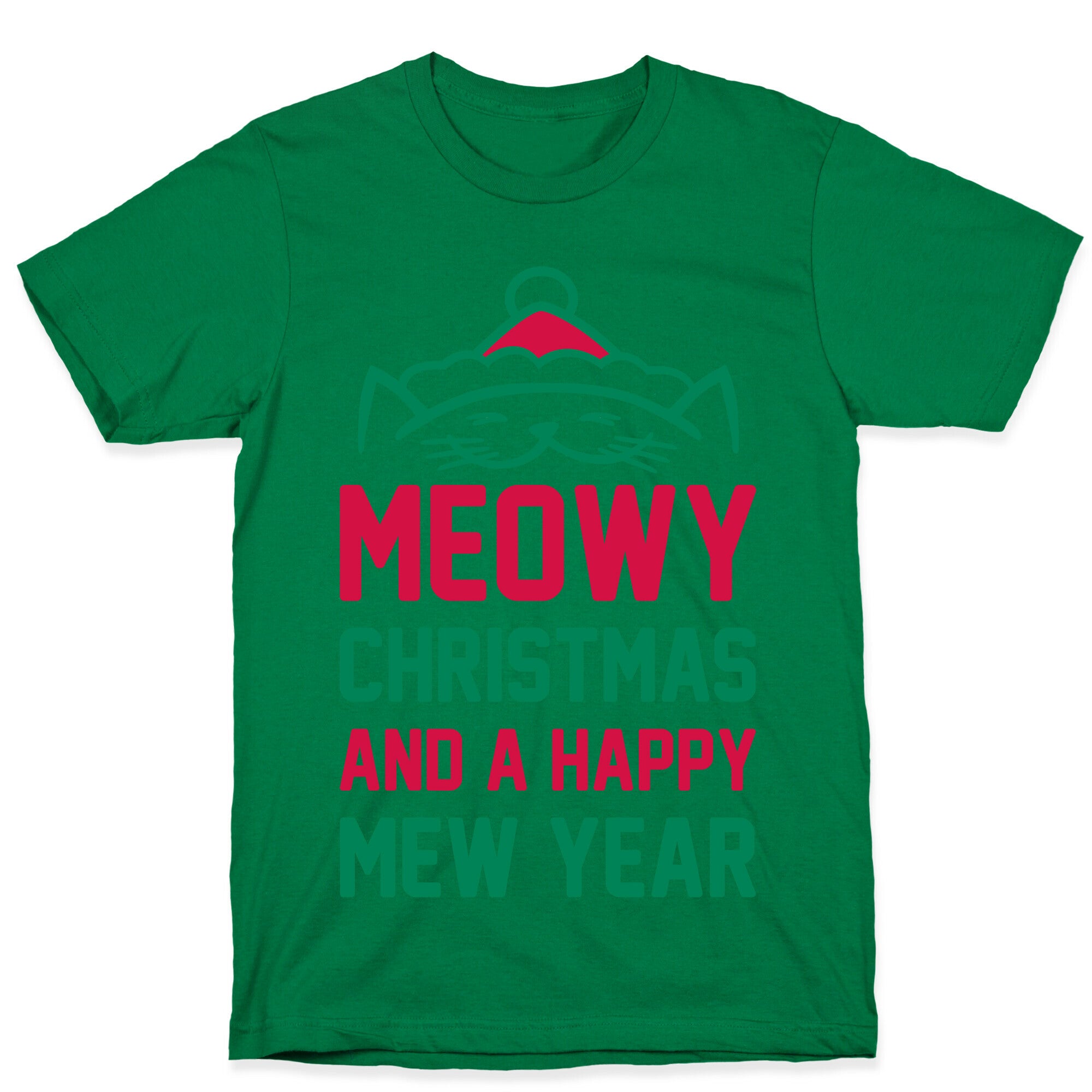Meowy Christmas T-Shirt