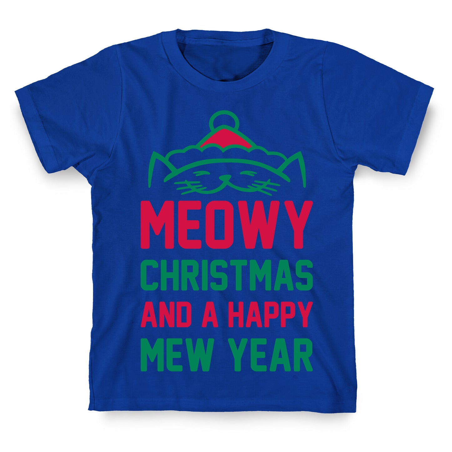 Meowy Christmas T-Shirt