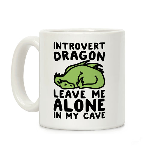 Introvert Dragon Coffee Mug